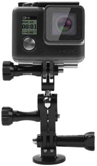 PULUZ® aluminiumbollfog / 2 långa skruvar för GoPro PULUZ® aluminiumbollfog / 2 långa skruvar för GoPro