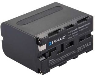 PULUZ® NP-F930 / 950/960/970 Batteri 6600 mAh för Sony PULUZ® NP-F930 / 950/960/970 Batteri 6600 mAh för Sony