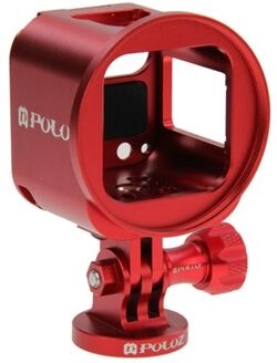 Puluz® Aluminum Shell Hero 4 - Röd Puluz® Aluminum Shell Hero 4 - Röd