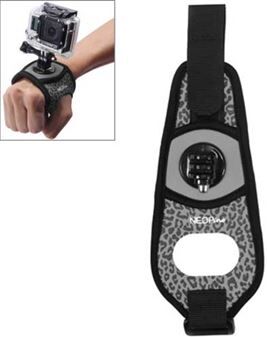 Leopard 360 graders roterande handledsrem - svart