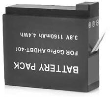 Gopro 4 Batteri 1160 MAH Gopro 4 Batteri 1160 MAH