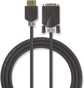 Nedis HDMI - DVI Kabel 2m Nedis HDMI - DVI Kabel 2m