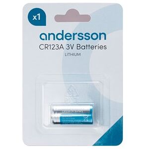 Andersson CR123A Lithium