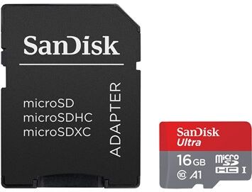 SanDisk MicroSDHC Ultra 16GB 98MB/s SanDisk MicroSDHC Ultra 16GB 98MB/s