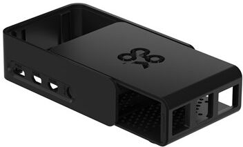 Raspberry Pi 4 model B Slide Case Black