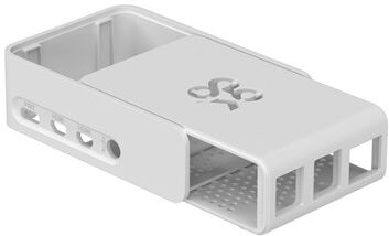 Raspberry Pi 4 model B Slide Case White Raspberry Pi 4 model B Slide Case White