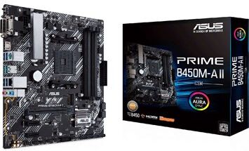 Asus PRIME B450M-A II Asus PRIME B450M-A II