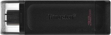 Kingston DataTraveler 70 32GB USB-C 3.2 Gen 1 Kingston DataTraveler 70 32GB USB-C 3.2 Gen 1