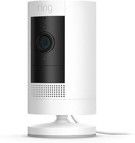 Ring Stick up Cam Plugin White Ring Stick up Cam Plugin White