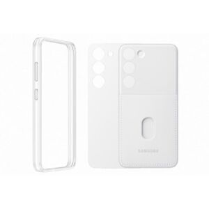 Samsung S23 Frame Case - White