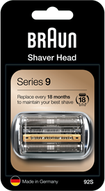 Braun Shaver Keypart Series 9 92S Braun Shaver Keypart Series 9 92S