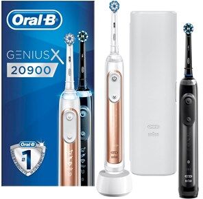Genius Oral-B Genius X 20900 RoseG SUT/Black CA Black Genius Oral-B Genius X 20900 RoseG SUT/Black CA Black