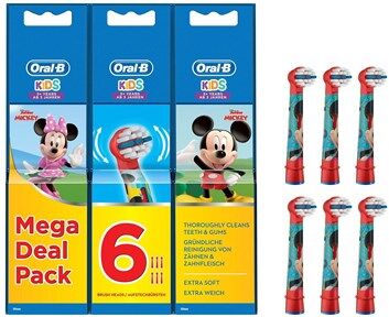 Oral-B Kids Mickey 2+2+2ct Oral-B Kids Mickey 2+2+2ct