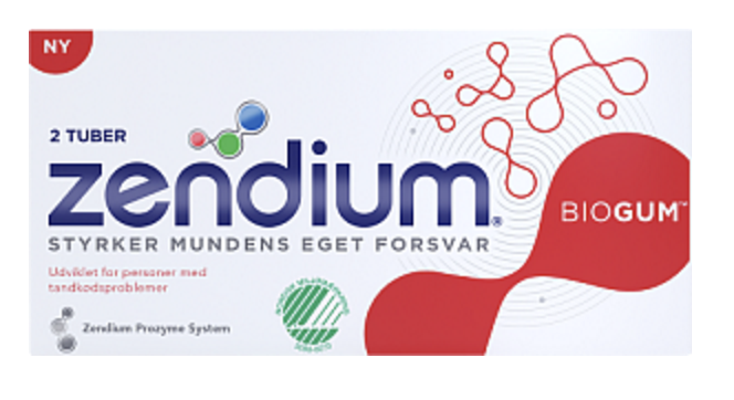 Zendium Biogum 2-pack Tandkr&auml;m 2 x 50 ml Tandkr&auml;m