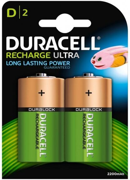 Duracell Recharge Ultra D2 2 st Batterier