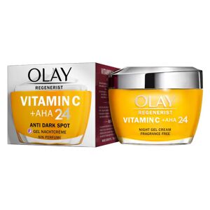Olay Vitamin C + AHA 24 Night Gel Cream 50 ml Ansiktskr&auml;m