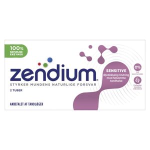 Zendium Sensitive 2-pack Tandkr&auml;m 2 x 50 ml Tandkr&auml;m