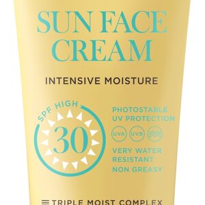 ACO Sun Face Cream SPF30 Parfymfri Solskydd Ansikte 50 ml