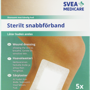 Svea Medicare Sterilt snabbförband 7 x 9cm 5 st