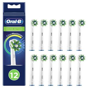 Oral-B Cross Action Borsthuvuden 12-pack