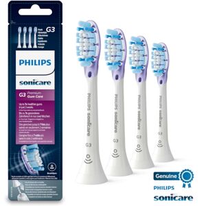 Sonicare Philips Premium Gum Care Tandborsthuvuden 4-pack Vit HX9054/17