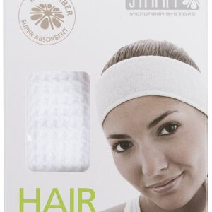 Smart Microfiber Hair Band  White