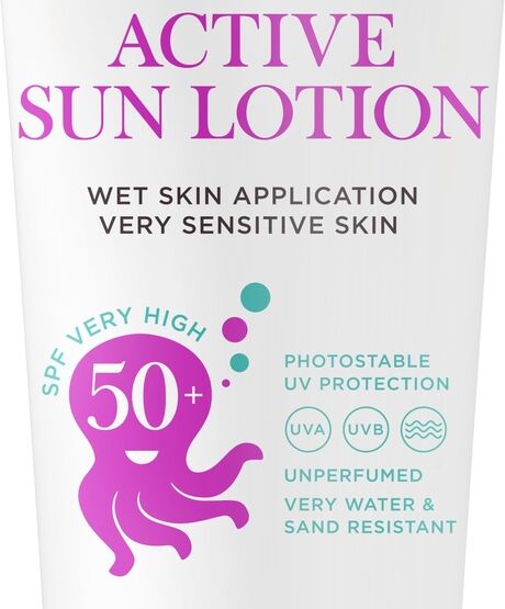 ACO Kids Active Sun Lotion SPF50+, 125ml