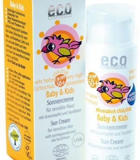 Eco Cosmetics Baby & Kids Solkräm SPF 50 Eco Cosmetics Baby & Kids Solkräm SPF 50