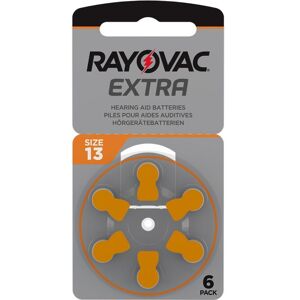 Rayovac EXTRA Advanced 13 ORANGE 6 st