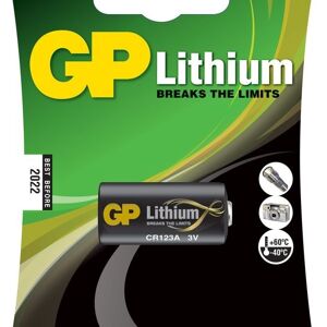 GP Batteries Lithiumbatteri CR123A 1-pack