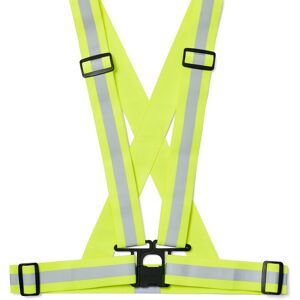 Bookman Urban Visibility Reflective Cross Belt Fluorescent Yellow