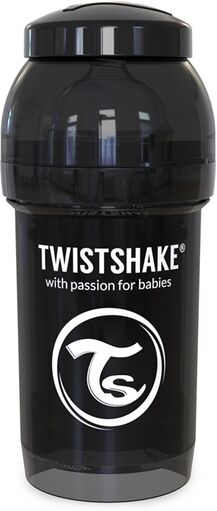 Twistshake Anti-Colic 180 ml Svart