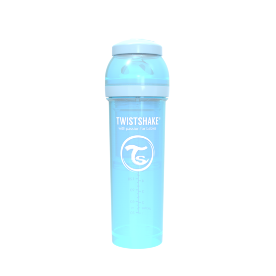 Twistshake Anti-Colic 330 ml Pastell Blå Twistshake Anti-Colic 330 ml Pastell Blå