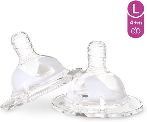 Twistshake Anti-Colic Teat Large 4+m 2 st Twistshake Anti-Colic Teat Large 4+m 2 st