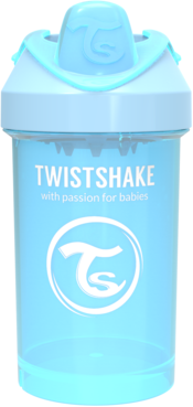 Twistshake Crawler Cup 300 ml 8+m Pastell Blå Twistshake Crawler Cup 300 ml 8+m Pastell Blå