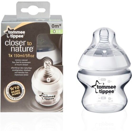 Tommee Tippee Closer To Nature nappflaska (0 m+) 150 ml