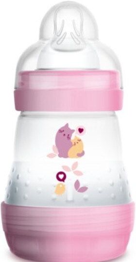 MAM Anti-Colic Nappflaska 160 ml Rosa MAM Anti-Colic Nappflaska 160 ml Rosa