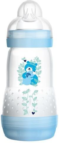 MAM Easy Start Anti-Colic Nappflaska Blå 260 ml MAM Easy Start Anti-Colic Nappflaska Blå 260 ml