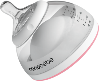 Nanobébé Breastmilk Bottle Rosa 150 ml 1 st Nanobébé Breastmilk Bottle Rosa 150 ml 1 st