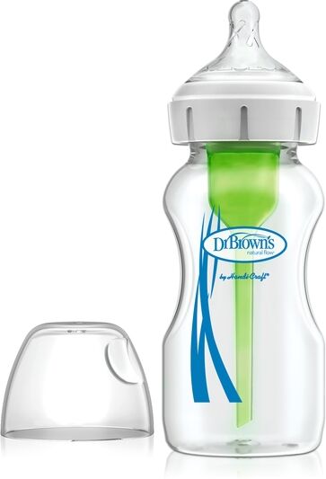 Dr Brown Glass Wide-Neck Options + Flaska 270 ml Dr Brown Glass Wide-Neck Options + Flaska 270 ml