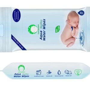 Luna Bambini Waterwipes 100% Viscose 20-pack