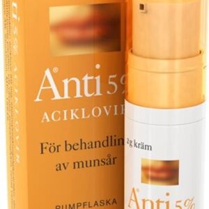 Anti, kräm 5 % (pumpflaska) 2 gr