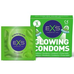 EXS Glowing Kondomer 3-pack