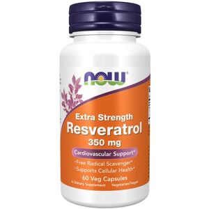 NOW Resveratrol Extra Strength 350 mg 60 vegkapslar