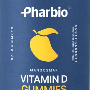 Pharbio D-vitamin 60 gummies