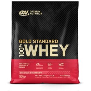 Optimum Nutrition 100% Whey Gold Delicious Strawberry 4,54kg