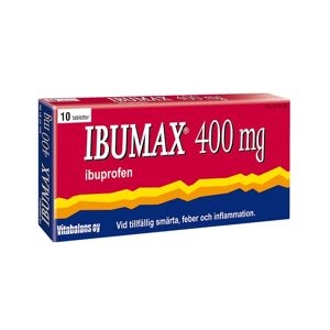Ibumax 400 mg 10 tabletter
