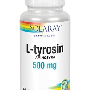 Solaray L-tyrosin 50 kapslar