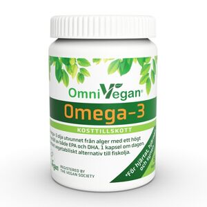 OmniVegan Omega-3 60 kapslar