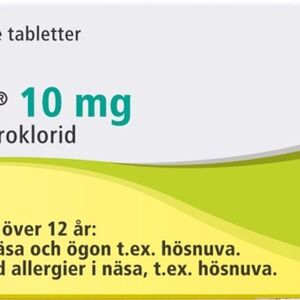 Orifarm Vialerg, filmdragerad tablett 10 mg 30 st